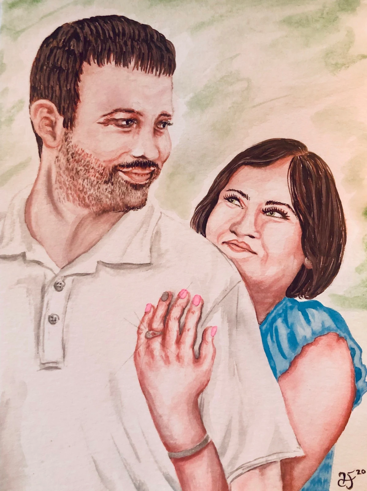 Commissioned artwork by Adalia