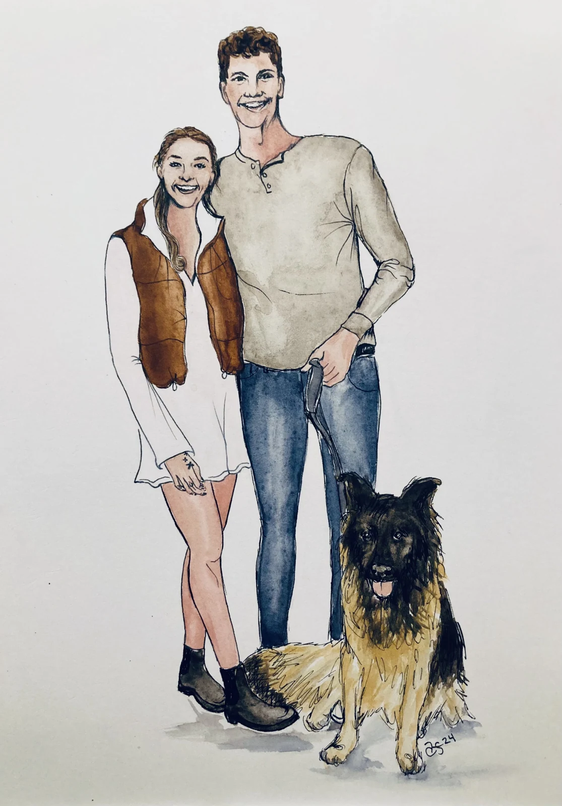Portraits — artwork 13 by Adalia