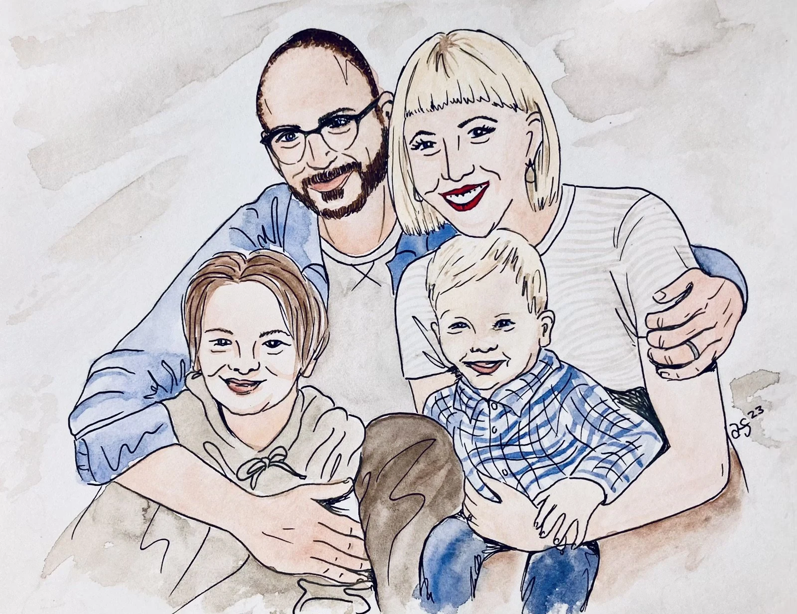 Portraits — artwork 2 by Adalia