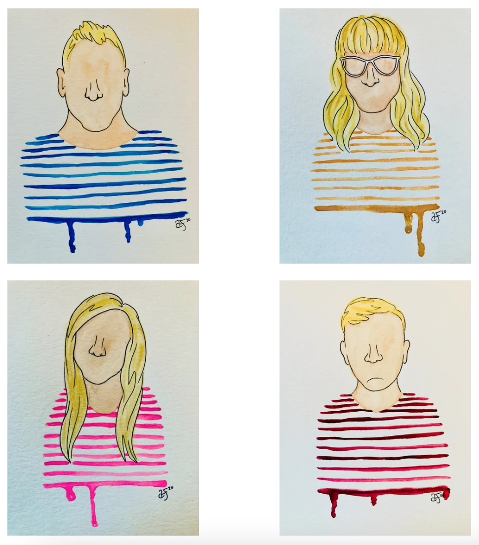 Portraits — artwork 9 by Adalia