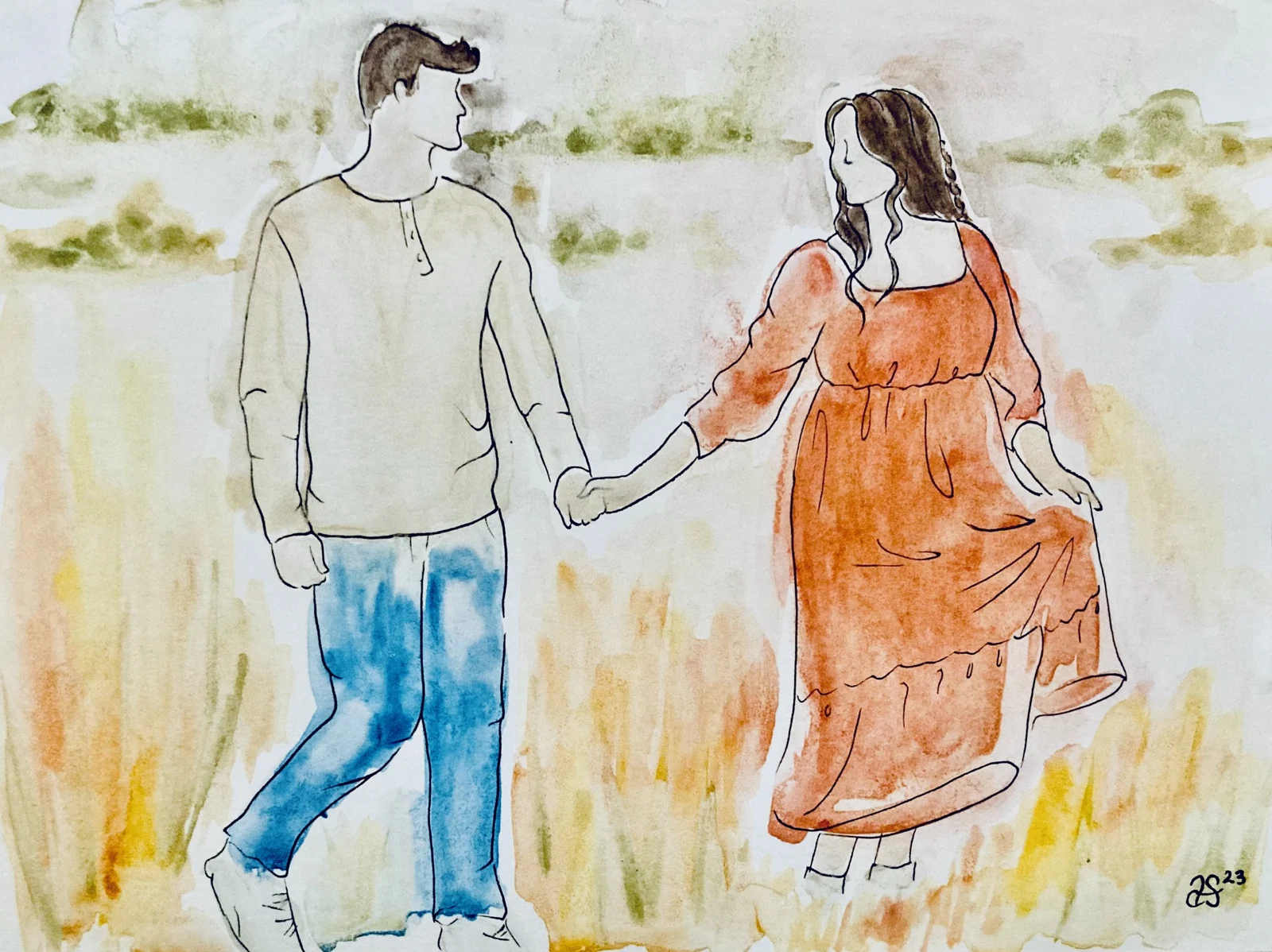 Portraits — artwork 1 by Adalia